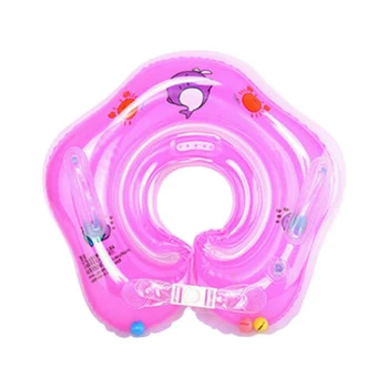 

Baby Infant Swimming Pool Bath Shower Neck Floating Inflatable Ring Circle Toy