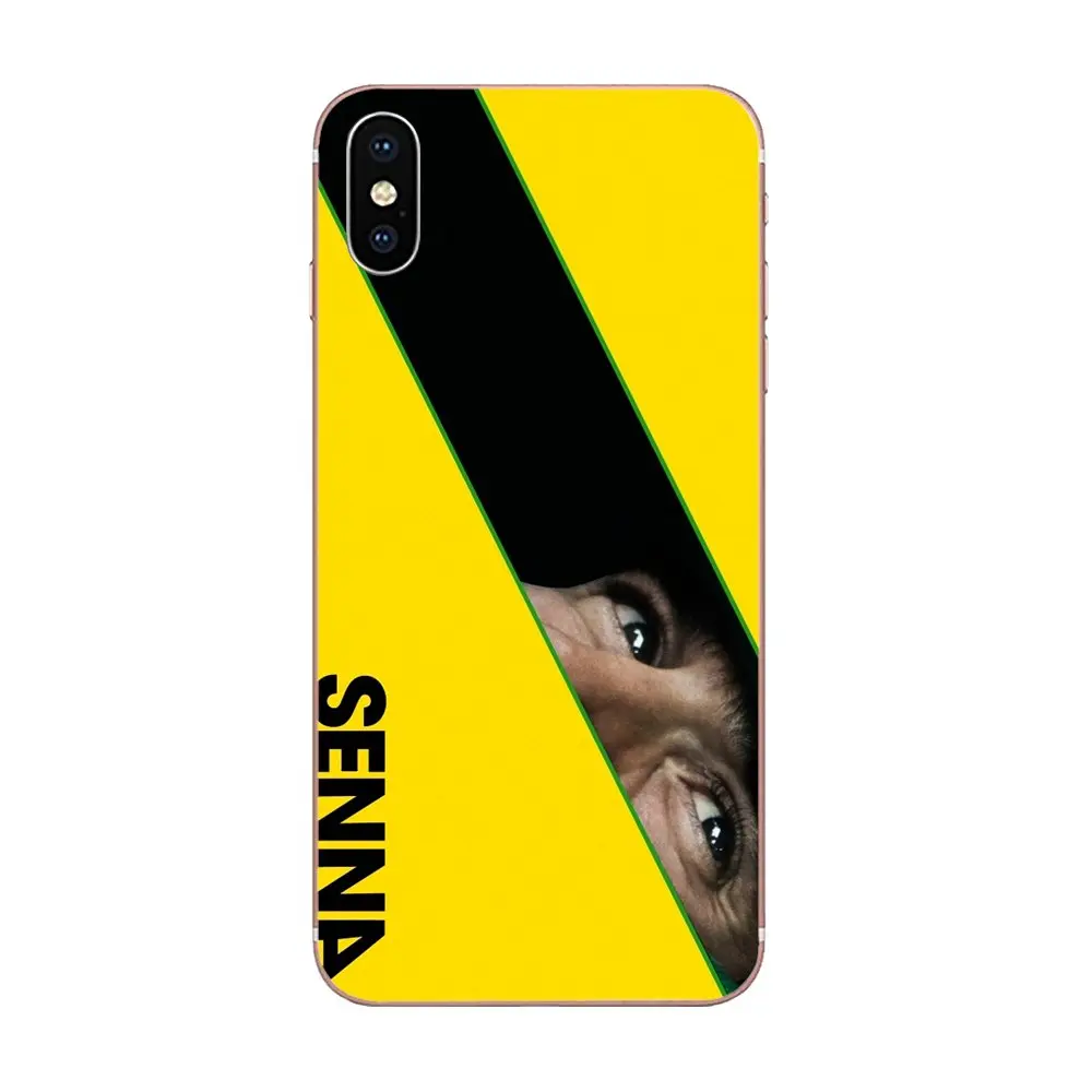 Ayrton Senna шлем для Apple iPhone 4 4s 5 5C 5S SE 6 6S 7 8 Plus X XS Max XR роскошный высококачественный - Цвет: as picture