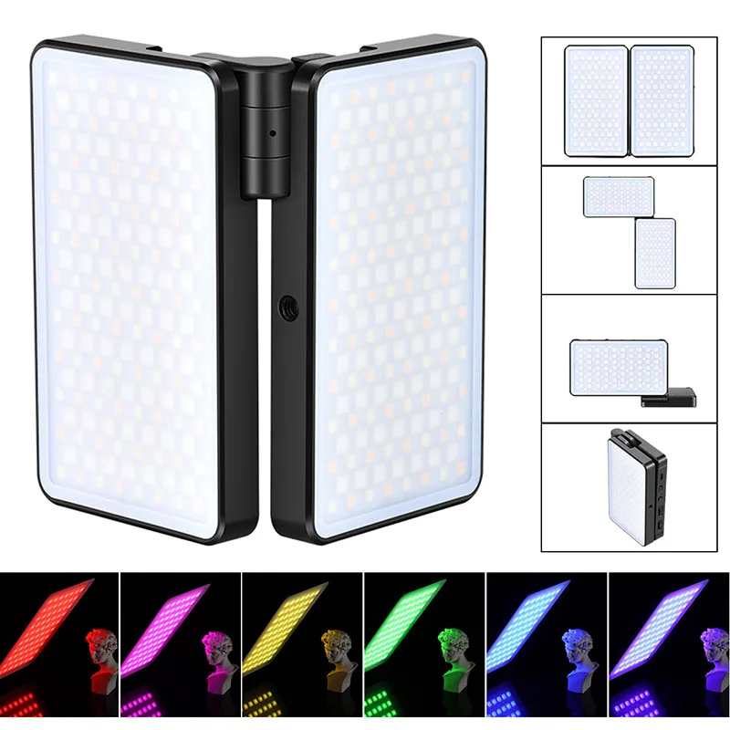 Vijim R316 Foldable RGB LED Video Camera Light