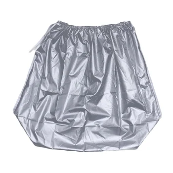 

Air Conditioner Cover Waterproof Dustproof Sunscreen Outdoor Air Conditioning Protector Silver Fabric Shield