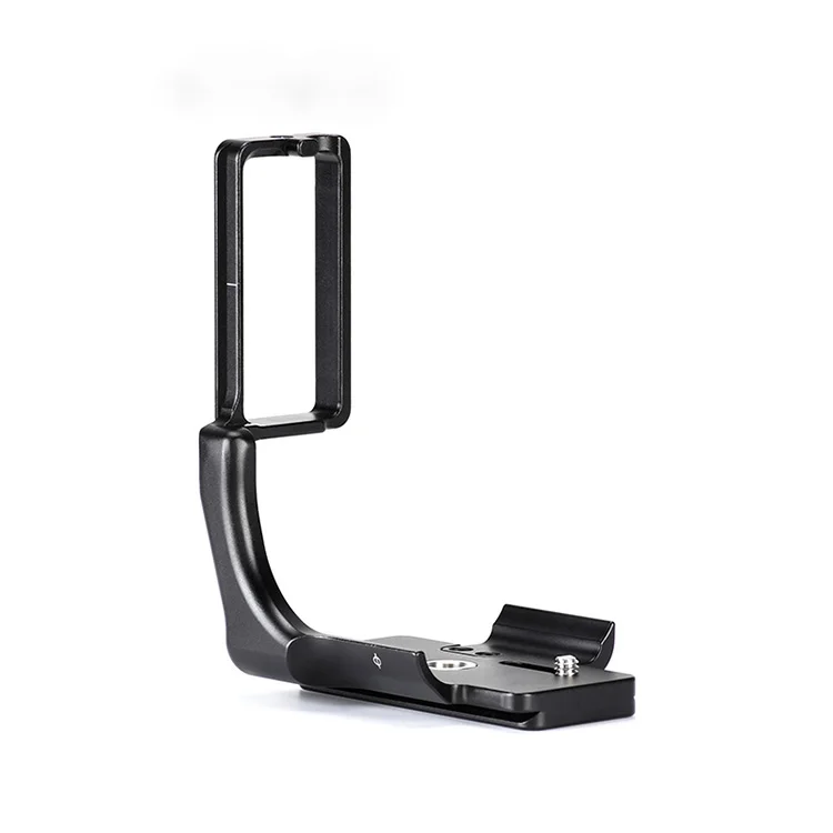 

Metal L Plate with Dovetail Groove Universal 1/4" Hole L- Type Holder Horizontally Vertical Shooting For Sony A1 A7S3-G
