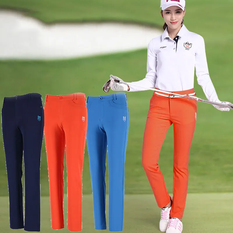 Wholesale sIZl3 PGM Women Golf Pants Trousers Sportwear Female Slim Quick Dry Elastic Autumn Leisure Outdoor Sports Clothing Wear Pants Wholesale sIZl3 PGM Women Golf Pants Trousers Sportwear Female Slim Quick Dry Elastic Autumn Leisure Outdoor Sports Clothing Wear Pants