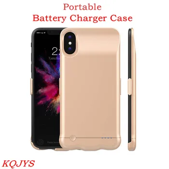 

KQJYS PowerBank Fast Charging Back Cover for iPhone XS Battery Case 5200mAh Portable Backup Battery Charger Case For iPhone X
