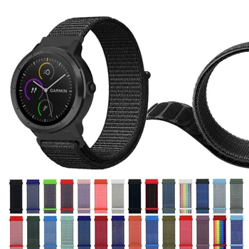 

Nylon Wrist Strap For Garmin Vivomove 3S GarminMove 3S Band Soft Bracelet Band Colorful Stretchable Straps For Vivoactive 4S