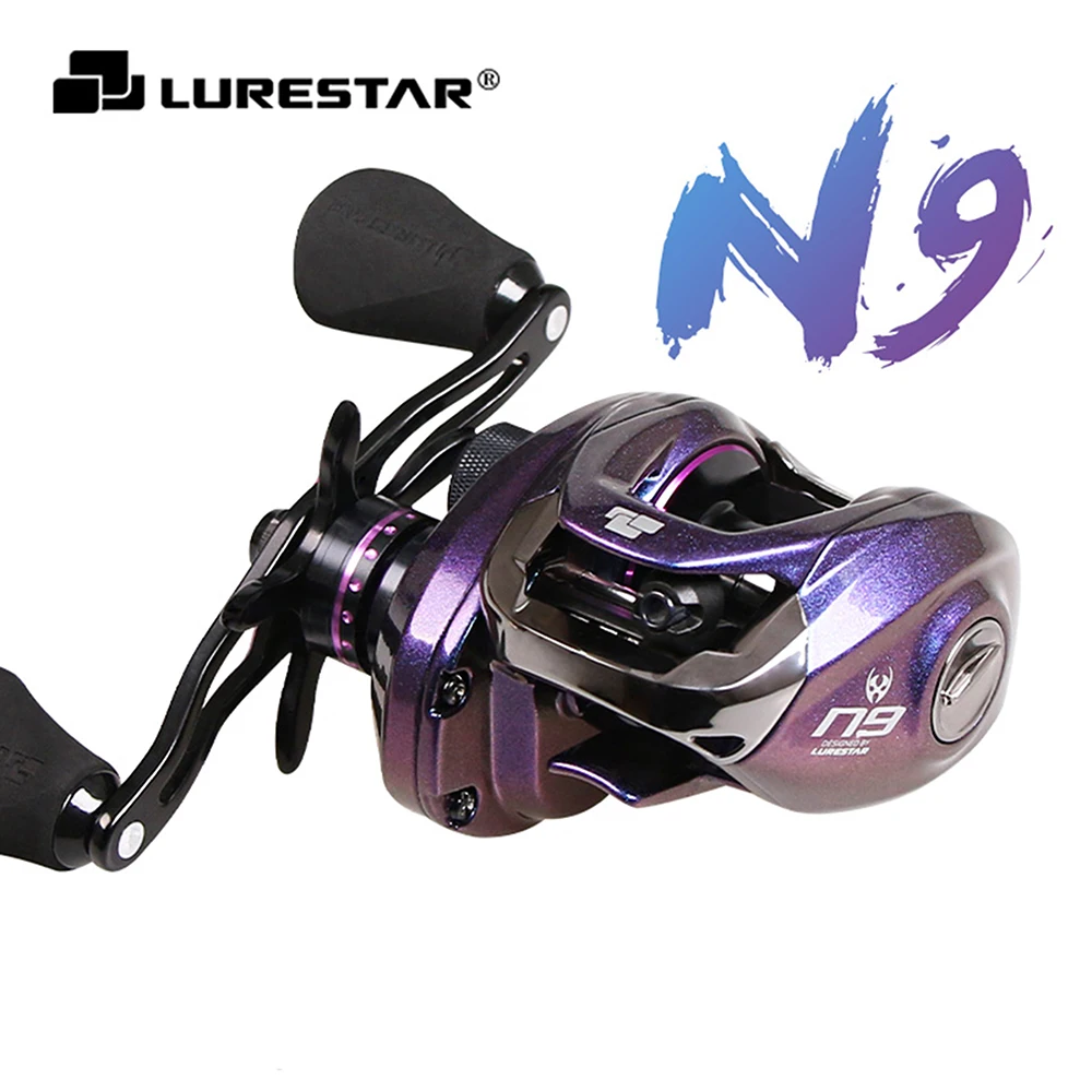 Lurestar N9 6 5: 1 8 + подшипники кг тянущиеся сверхлегкие рыболовные катушки катушка для