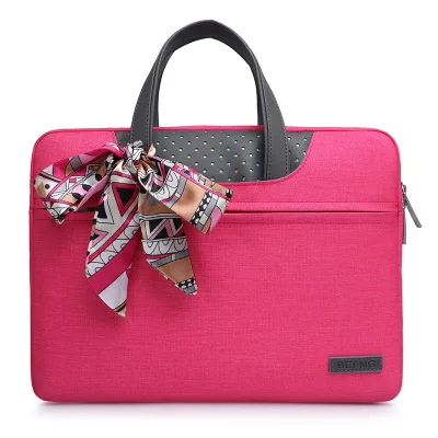 13 inch Pink Kissyenia водонепроницаемый Macbook Чехол светильник 13 14 15 дюймов чехол для ноутбука F светильник сумки с ручками бизнес путешествия компьютер портфель KS1362 - Цвет: 13 inch Pink