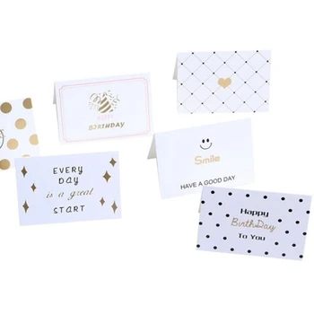 

120 Sheets / Batch of Thanksgiving Card Mixed Color Cartoon Creative Heart Shaped Card Greeting Card Universal Gift Card