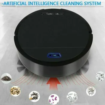 

Multifunction Smart Robot Vacuum Cleaner 3-In-1 USB Rechargeable Auto Dry Wet Sweeping Mopping Floor Dust Catcher robot cleaner