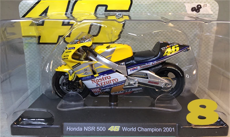 1:18 Apulia Yamaha Honda 11 см литье под давлением сплав мотоцикла статический дисплей модели автомобилей вентиляторы Favorit коллекция детей Рождественский подарок