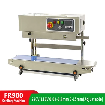 

Fast Sealing Machine Automatic Continuous Film Sealing Machine Plastic Bag Packaging Machine Inflated Food With Printing Date