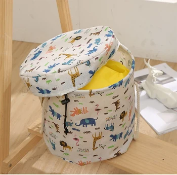 

2 in 1 Waterproof Magic Tape Toy Clean-up Storage Bag Toys Blocks Container Basket Large Play Mat Storage For Kids Toy Organizer