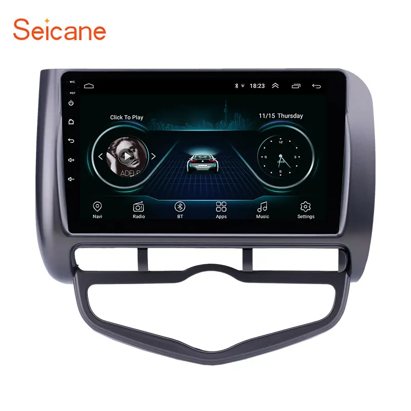 Seicane Android 8,1 автомобильный блок радио для 2006 Honda Jazz City Авто AC RHD gps навигация USB AUX поддержка Carplay OBD Цифровое ТВ