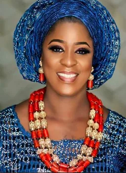 

Popular African Coral Bridal Couple Jewelry Wedding jewelry Real Coral Beads Wine Red for Bride and Groom