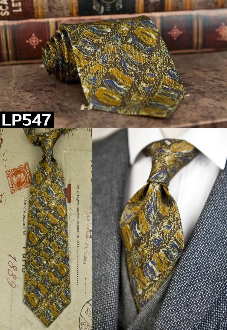 Классические разноцветные мужские галстуки с геометрическим рисунком Пейсли, шелк,, уникальные, ручная работа