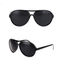 Анти-близорукость астигматизм Очки Пилот коразм коррекция усталость булавки отверстие очки для мужчин женщин зрение улучшить естественный