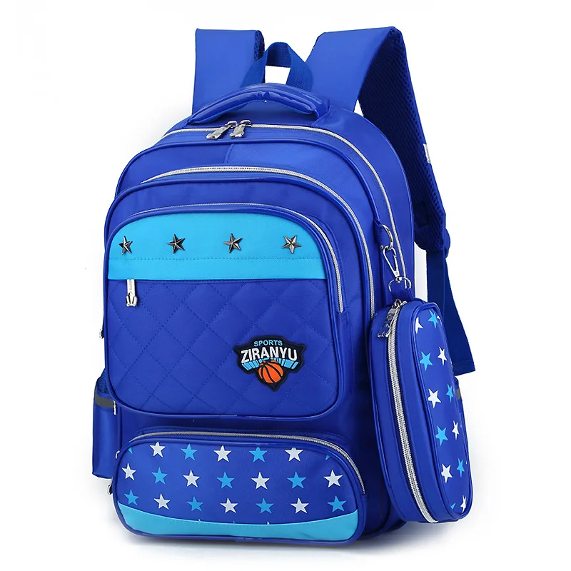 

Korean-style CHILDREN'S School Bags Schoolbag for Elementary School Students 2-3-6 Grade Cartoon Bag Backpack Burden Relieving S
