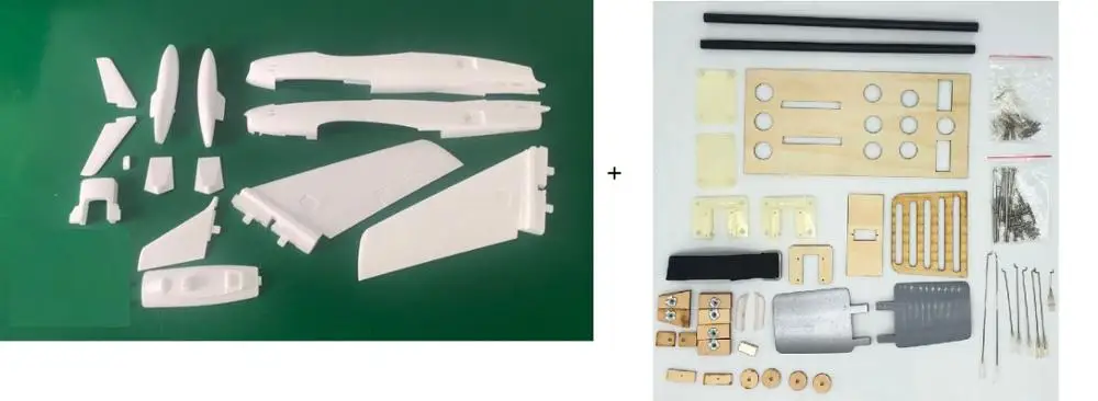 Hsd-хобби EPO F86 F-86 90 мм RC EDF реактивный самолет модель белого цвета DIY - Цвет: KIT