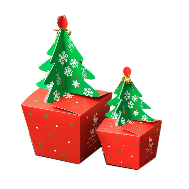 

Fruit Christmas Gift Box with Bells Apple Box Gift Box Baked Western Point Box Packing Box Christmas Halloween Gifts Boxes