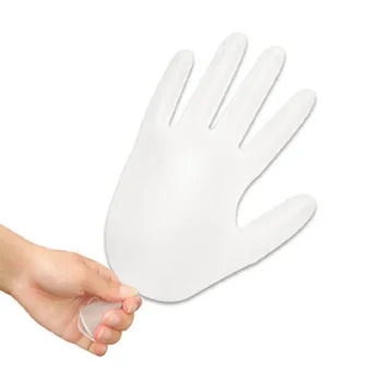 

Adult Transparent Disposable Gloves One-time PVC Check Gloves Housework Latex Gloves 100pcs/Box