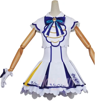 

LoveLive! School idol project Honoka Minami Kotori Sonoda Umi Cosplay Costume dress+tops+tie+gloves Suit Uniform Sets