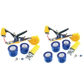 

Tying Machine Plant Garden Plant Tapetool Tapener With 10 Rolls Tape Set for Vegetable, Cucumber,Tomato,Grape, Pepper and Flower