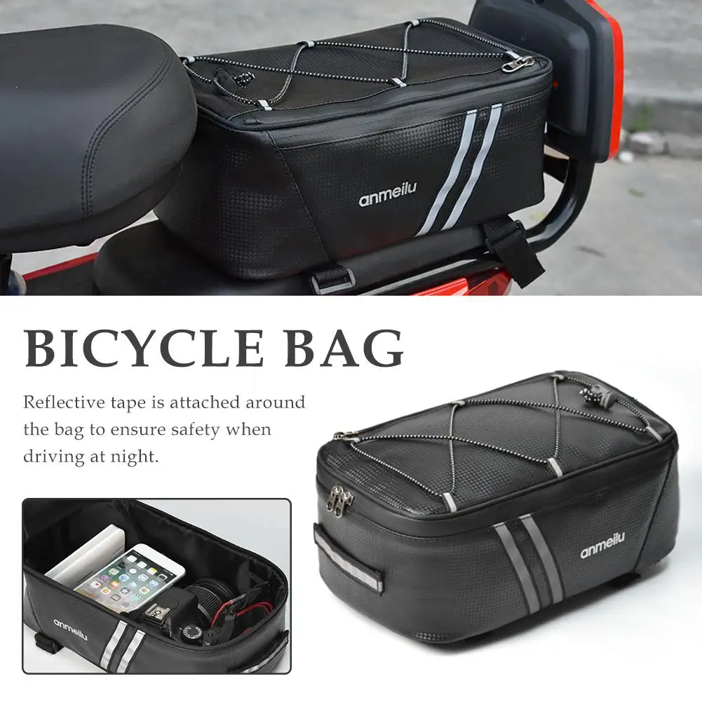 Sacoche De Batterie Pour Vélo électrique NIOMICO - Tissu Oxford 1680D étanche, Forme Triangle, Avec Sangles - 39x34x26 Cm