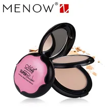 MENOW F612 двухслойная компактная пудра для макияжа водостойкая профессиональная рассыпчатая пудра консилер прессованная пудра косметический инструмент