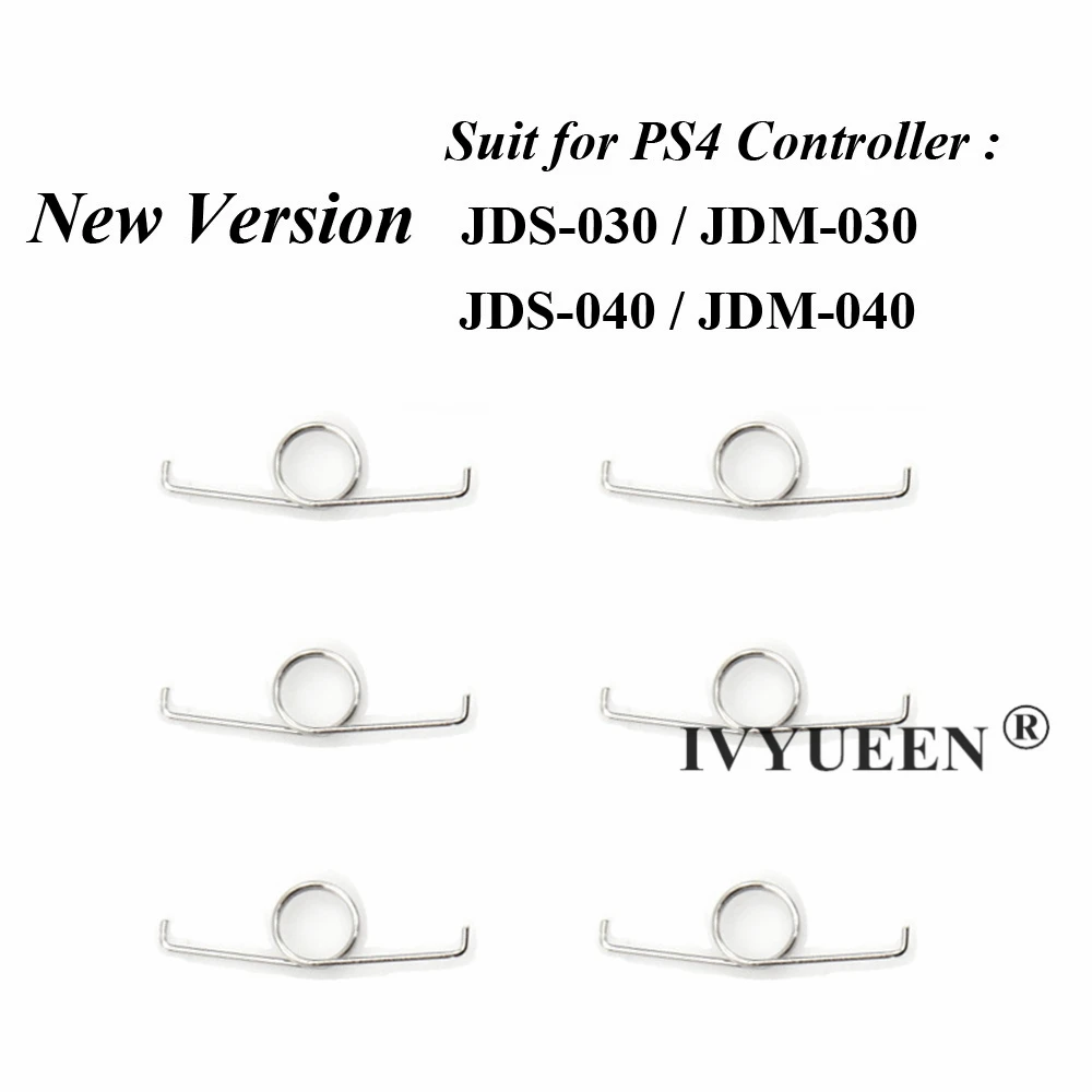 Пружины IVYUEEN для кнопок триггера R2 L2 Playstation Dualshock 4 PS4 DS4 Pro Slim Controller Spring JDS 001 011 030 040 10