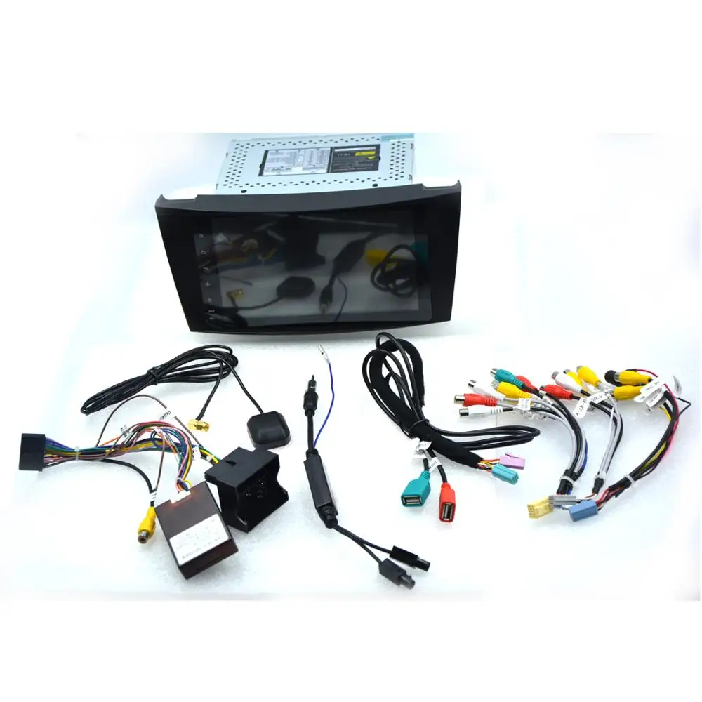 Discount 8"Android 9.0 4G RAM+64G ROM Car Multimedia Player GPS Radio For Mercedes Benz W211 W463 W219 W209 E G CLK CLS Class E200 E220 2