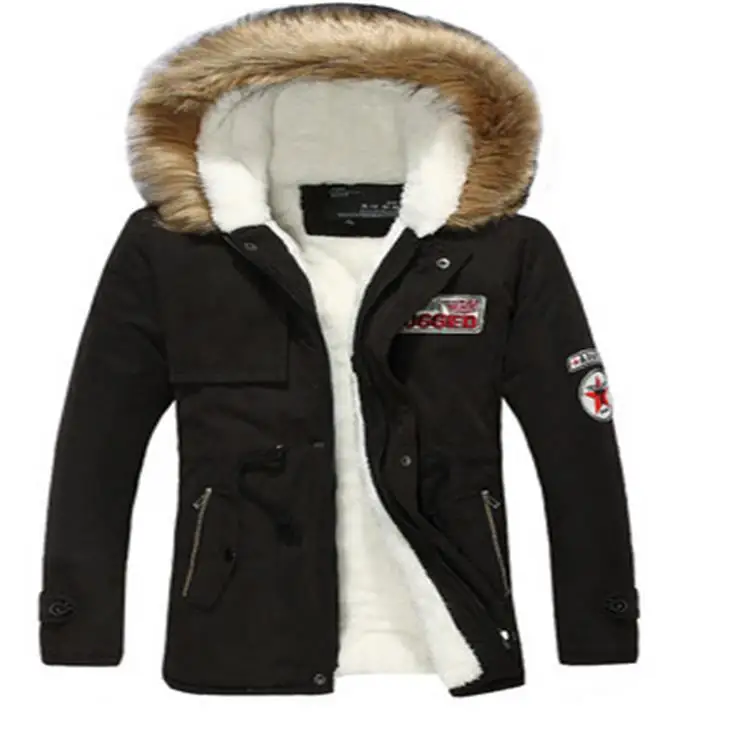 EBay/ г. Осенне-зимняя одежда с хлопковой подкладкой для пар теплое хлопковое пальто средней длины куртка с хлопковой подкладкой пальто из берберского флиса
