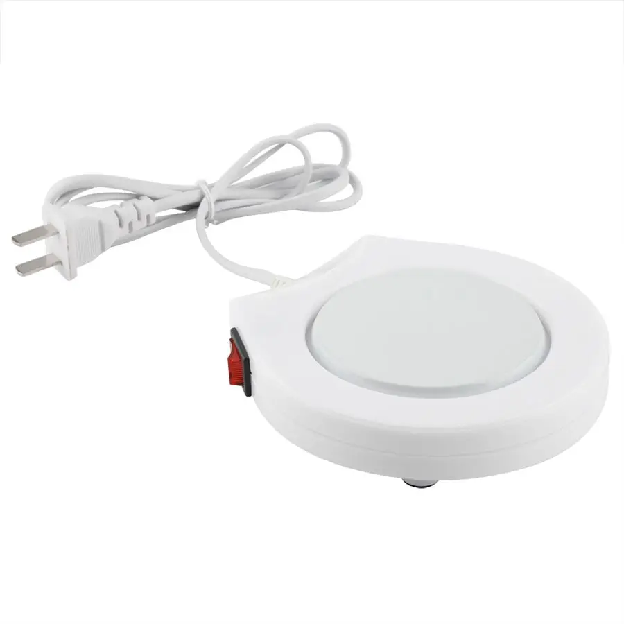 220V Mug Warmer Electronic Coffee Milk Tea Cup Heater, Mug Insulation Cup Heater Warmer Pad Home Office Use