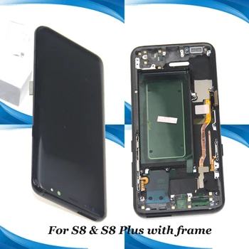 

S8 S8plus Display Screen for SAMSUNG Galaxy S8 G950F G955 Screen Replacement LCD Touch Digitizer Assembly