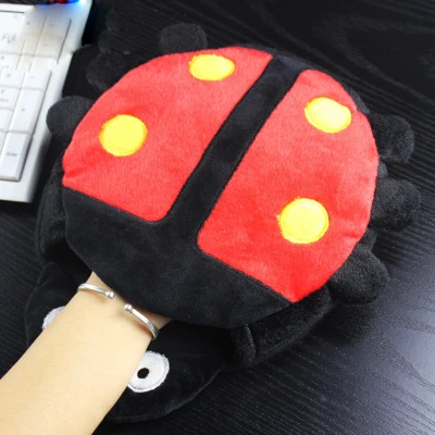 Red USB термальный игровой коврик для мыши зимний обогреватель коврик для мыши милый мультяшный зимний ручной обогреватель для дома и офиса Подогреватели рук - Color: Red