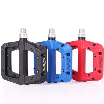 

Nylon Bike Pedals Lightweight Universal 9/16 Inch Non-Slip Sealed 3 Bearings Bike Pedal Mountain Bike Accessories