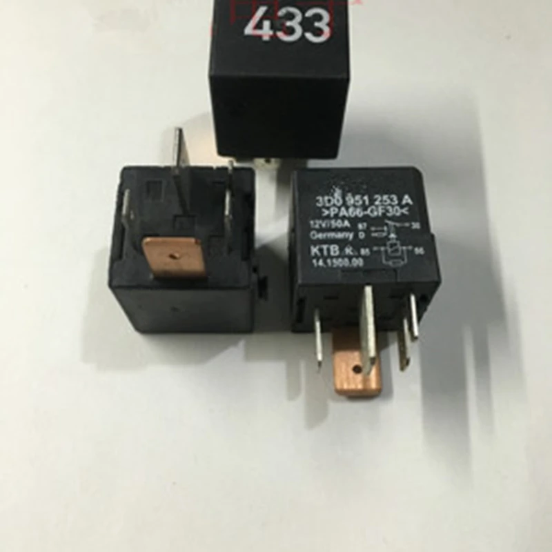 3D0951253A 433 ECU Engine Control Unit Relay For VW Eos Golf Touareg