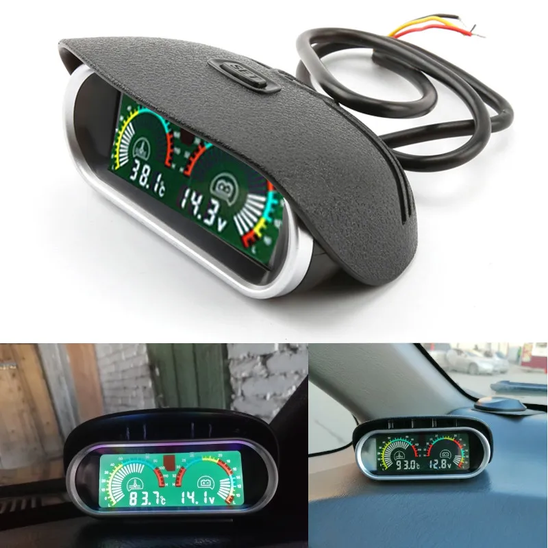 Jauge Temperature eau Voiture de l'eau de Voiture Compteur Manometre