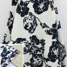 Тканая Цветочная кора жаккардовая ткань с принтом Европейская и американская Весенняя и летняя модная классическая рубашка