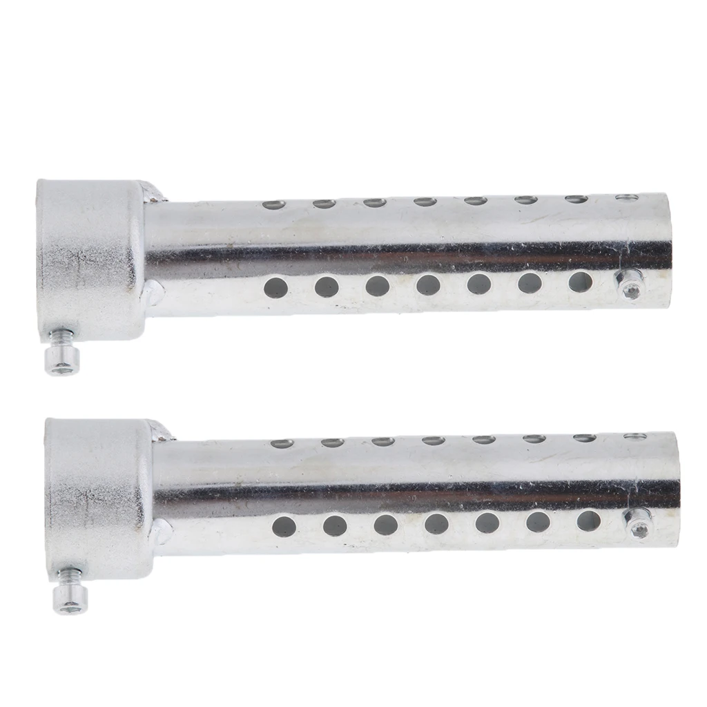 2.4 '' Motorcycle Exhaust Muffler Insert Baffle Can DB Mufflers Silver 2.4 '' Motorcycle Exhaust Muffler Insert Baffle Can DB Mufflers Silver