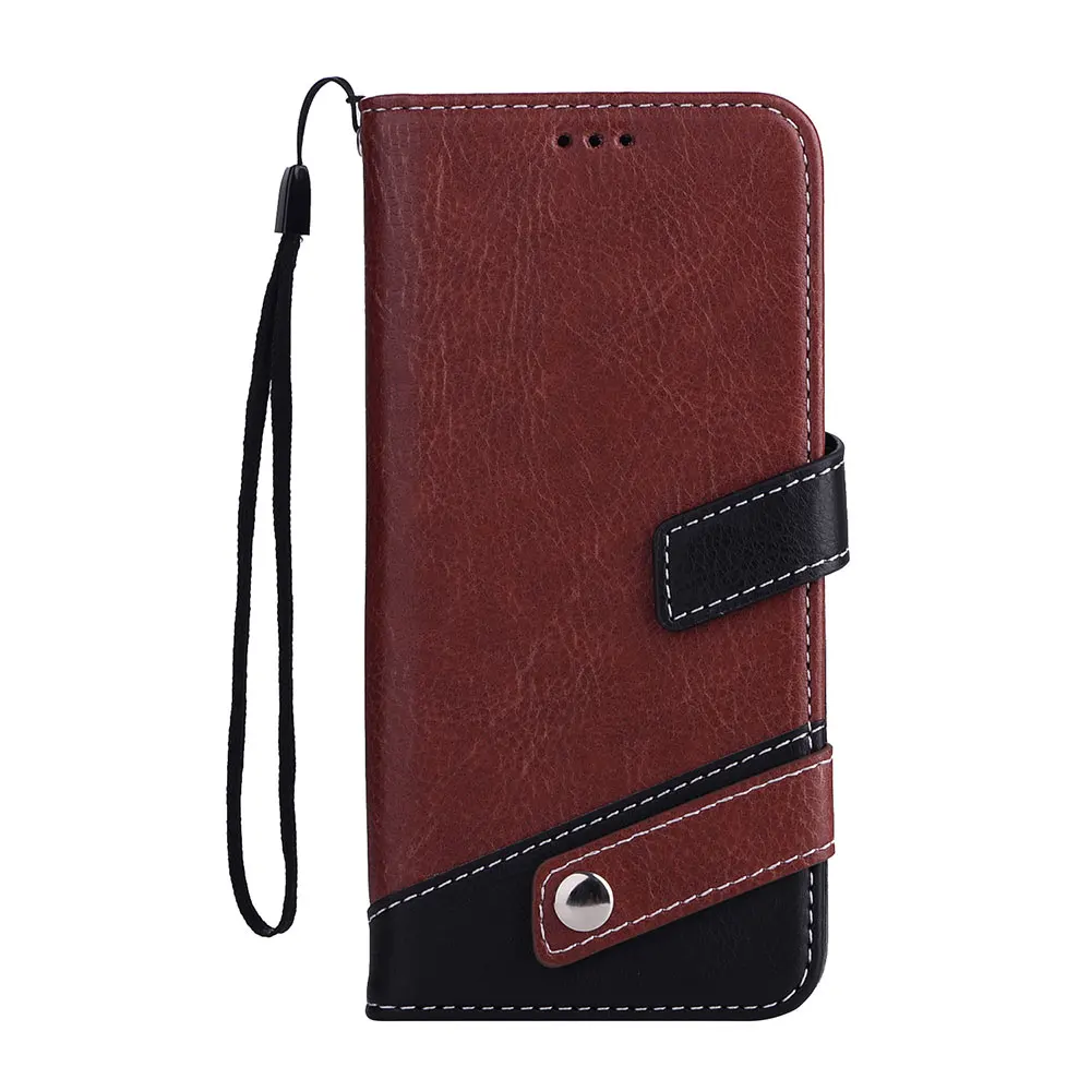 Retro Book Flip PU Leather Wallet Case For iPhone 5s 5 SE Leather Cover Hit Color 2