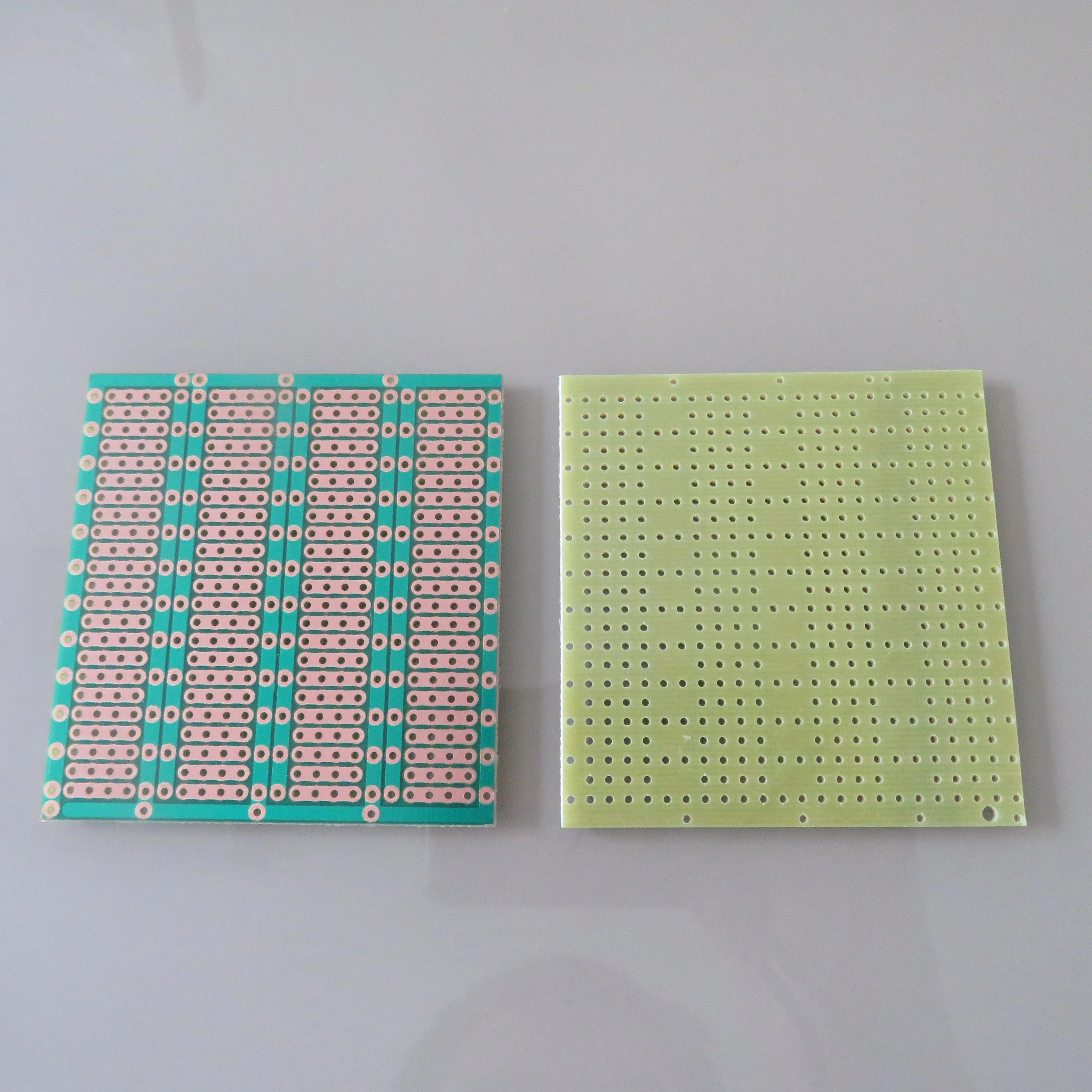 5pcs 6.1x6.3cm Fiberglass circuit board 4er joint hole stripboard veroboard pcb Platine breadboard experiment Prototype paper