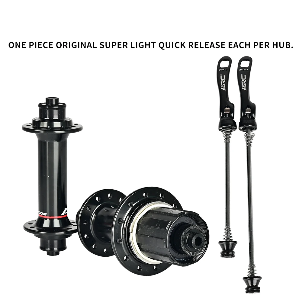 ARC Road Bike Hubs 24H Bicycle Hub V Brake Pawls 48 Clicks