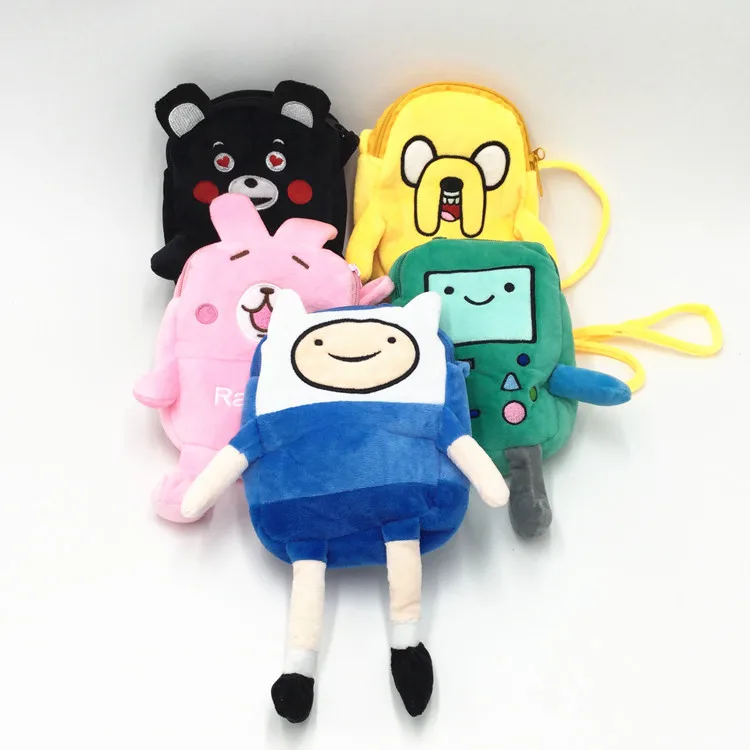 

18cm Cute Adventure Time Character JAKE & BMO Collection Tavelling Shopping Bag Not Backpack