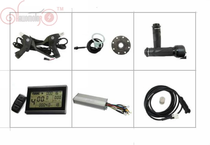 36V 48V 1500W контроллер LCD3 PAS дроссельной заслонки 18MOSFET 45A бесколлекторный