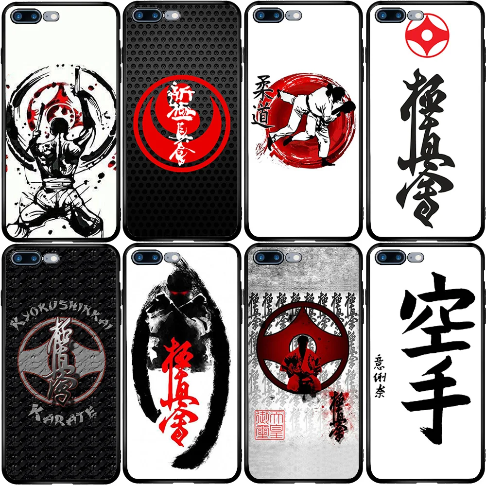 Чехол для Телефона iPhone 5 5s SE 2020 6 6S 7 8 XS XR 11 12 Oneplus 3 5T 6T 7T Pro Max Plus Oyama Kyokushin Karate |