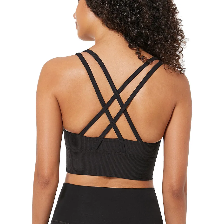 Женский Экстра поддерживающий Быстросохнущий пуш ап Мягкий компрессионный