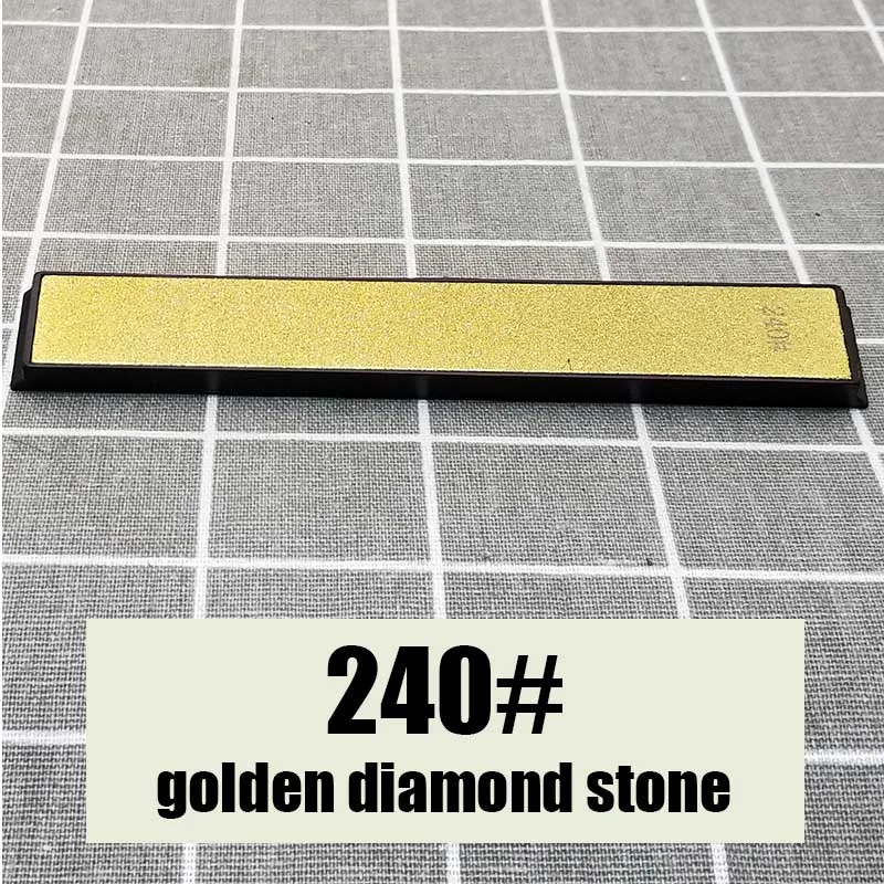 Рекомендуем золотой бриллиант 120 3000 8000 10000 зернистость камень мелкий шлифовальный полировальный нож точилка камень шлифовальный станок - Цвет: diamond 240 grit
