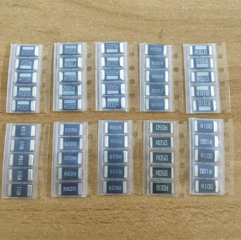 50 шт сплав сопротивления 2512 SMD комплект образцов резистора 10 kindsX5pcs = R001 R002 R005 R008 R010