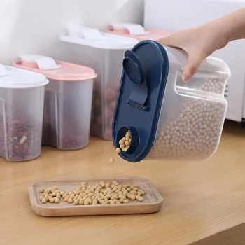 

Food Storage Box Kitchen Accessories Storage Jar Sealed Box Preservation Refrigerator Multigrain Dried Fruit Thickening Large