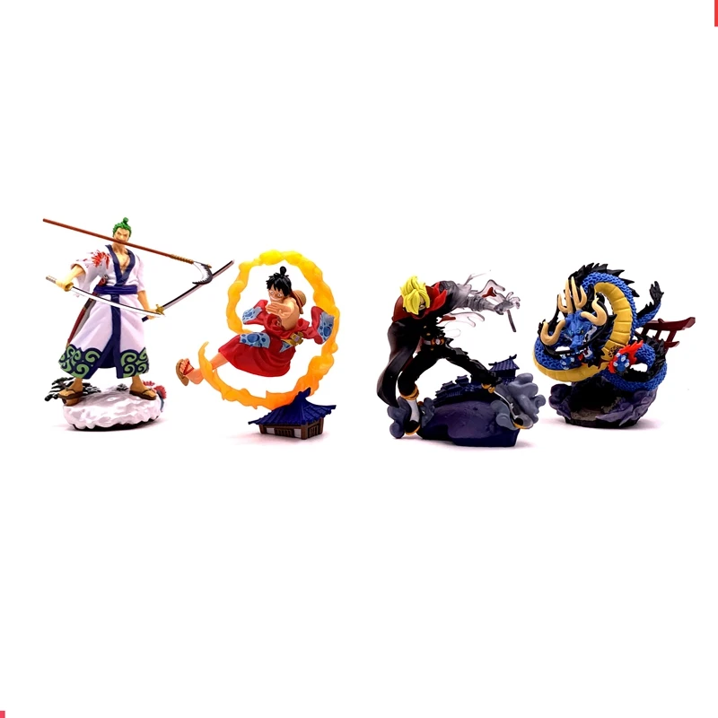 Оригинальный Megahouse MH One Piece OP Logbox Luffy Zoro Sanji Kaido фигурка фигурки Brinquedos | Игрушки и