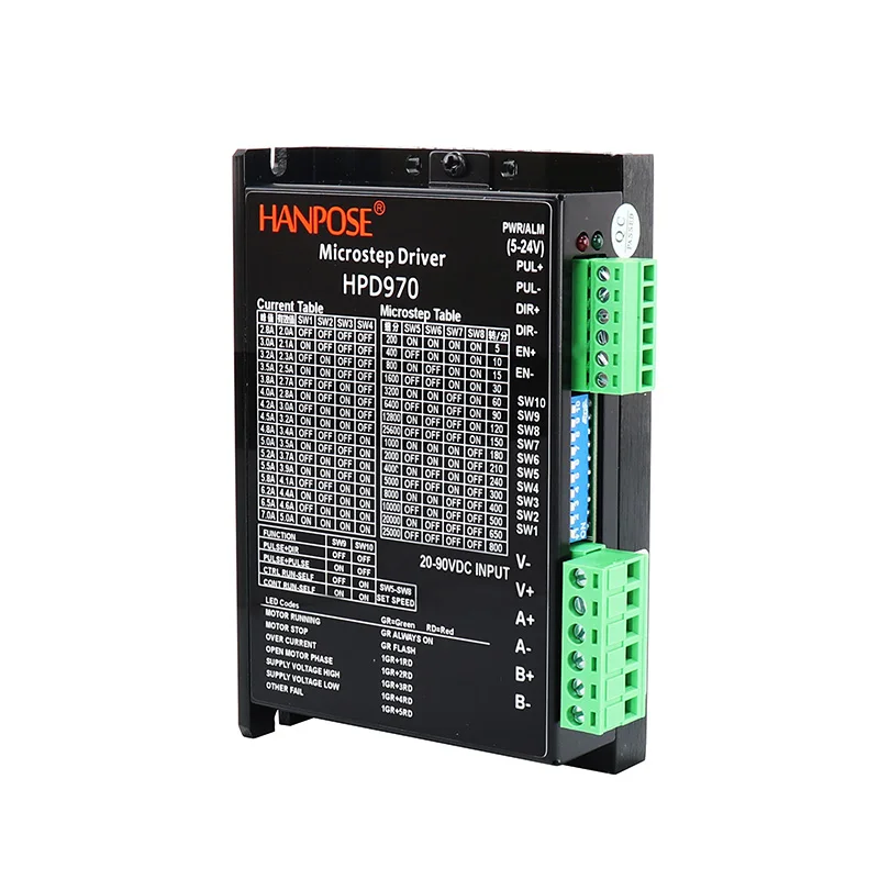드라이버 HPD970 Nema 23 스텝퍼 모터, 2.8A DC20-90V 1 축 스텝퍼 모터, CNC 조각 액세서리, 1 개